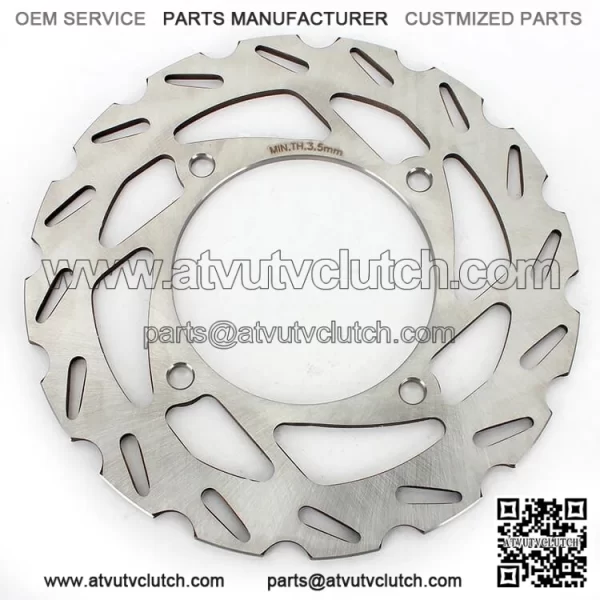 Front Rear Brake Disc for Arctic Cat 1000 TRV H2 Efi/Thundercat 1000 H2 LE/1000 H2 Mudpro EFi/700 S LTD/700 S/700 H1 TBX EFi 2010