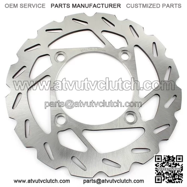 Front Rear Brake Disc for Yamaha YFM 550 Grizzly Auto FI 2009-2014