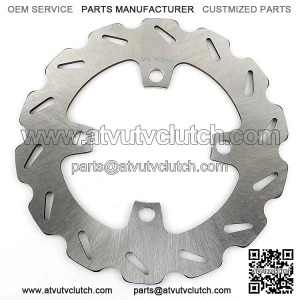 Front Brake Disc for Yamaha YFM400F YFM450F Kodiak (Auto 4x4) 2005-2006