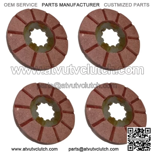 New Brake Disk Fits IH Fits FARMALL Super C 200 230 240 330 340 404 2404+ Two Pa