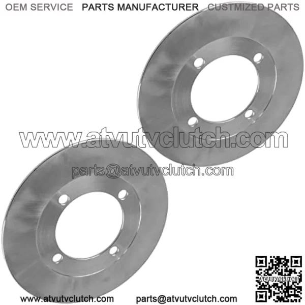 Front Left and Right Brake Disc Compatible with Suzuki Eiger 400 LTF400 LTF400F 2x4 4X4 2002 2003-2007 - Image 5