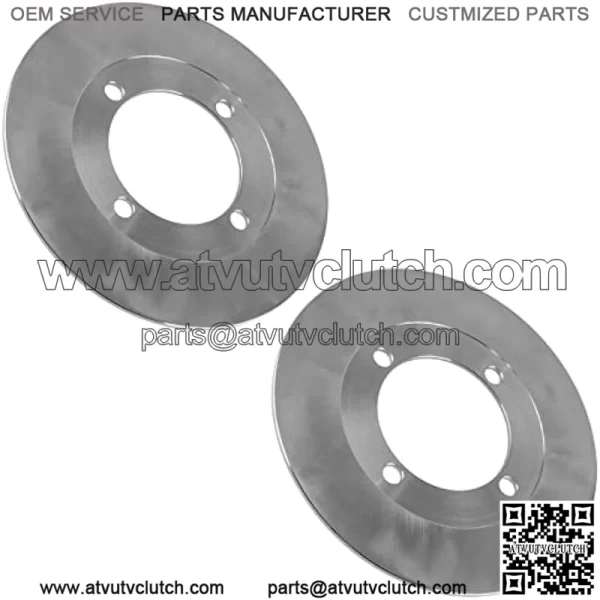 Front Left and Right Brake Disc Compatible with Suzuki King Quad 400 LTF400 LTF400F 2x4 4X4 2008 2009 2010-2021