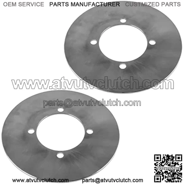 Front Left and Right Brake Disc Compatible with Suzuki King Quad 400 LTF400 LTF400F 2x4 4X4 2008 2009 2010-2021 - Image 3