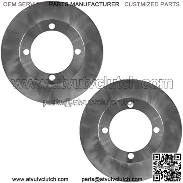 Front Left and Right Brake Disc Compatible with Suzuki King Quad 400 LTF400 LTF400F 2x4 4X4 2008 2009 2010-2021 - Image 4