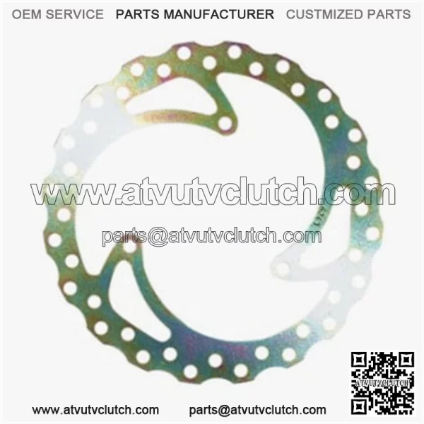 MD6243C - Front Left Stainless Steel Brake Rotor with Contoured Profile