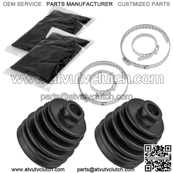 Rear Axle Outer Inner CV Boot Kit for Polaris Sportsman 700 800 EFI 2006 2007 For: Polaris Sportsman 800