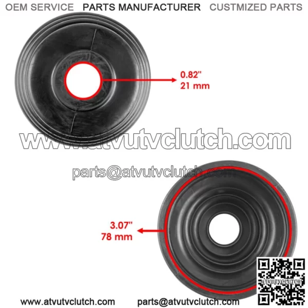 Rear Axle Inner And Outer CV Boot Kits for Polaris Sportsman 800 Mv7 EFI 2005 For: Polaris Sportsman 800 - Image 2
