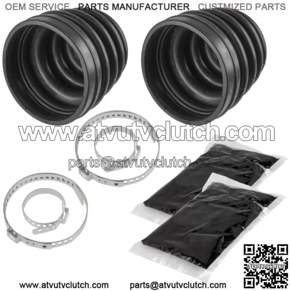 Rear Axle Inner And Outer CV Boot Kits for Polaris Sportsman 800 Mv7 EFI 2005 For: Polaris Sportsman 800 - Image 3