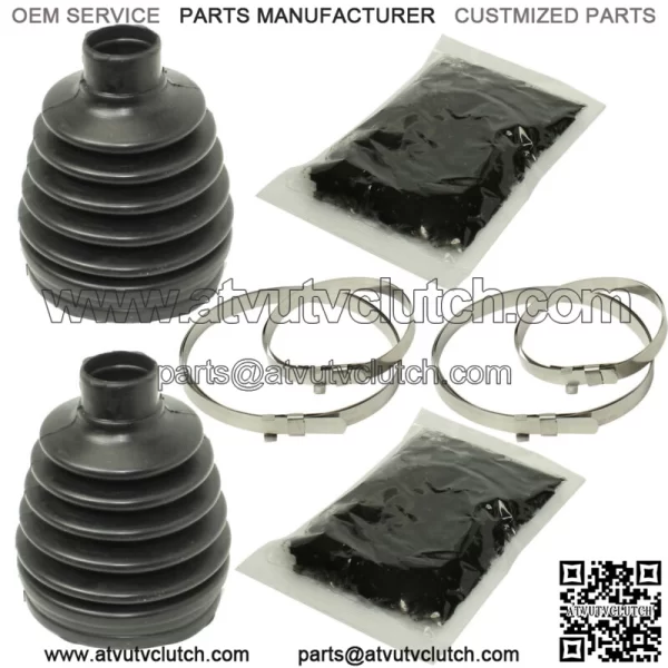 Rear Axle Inner And Outer CV Boot Kits for Polaris Sportsman 800 6X6 2009 2010 For: Polaris Sportsman 800