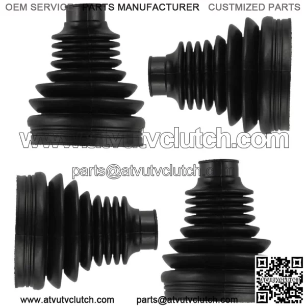 2 Rear Axle Inner And Outer CV Boot Kits for Polaris Sportsman 800 EFI 2008-2010 For: Polaris Sportsman 800 - Image 4