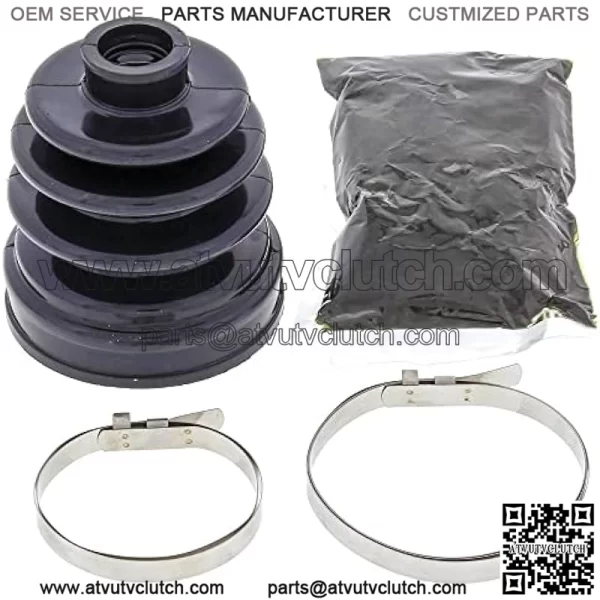 CV Boot Kit 19-5029 for Kawasaki KAF 400 Mule 610 4x4 2005-2008, KVF 400 C Prairie 4x4 99-02, KVF 400 A Prairie 4x4 97 98, KAF 400 Mule 610 4x4 VIN JK1AFEA1 9B547191 and lower 2009