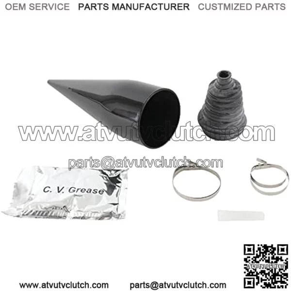 Universal EZ Trail Boot Kit with Tool 19-5035 For CF-Moto CF500 ShortWB 07 08 09, CF500-2 ShortWB 11 12 14, 500 Rancher 11 12 13, 600 Rancher 11 12 13, Tracker 800 13 14