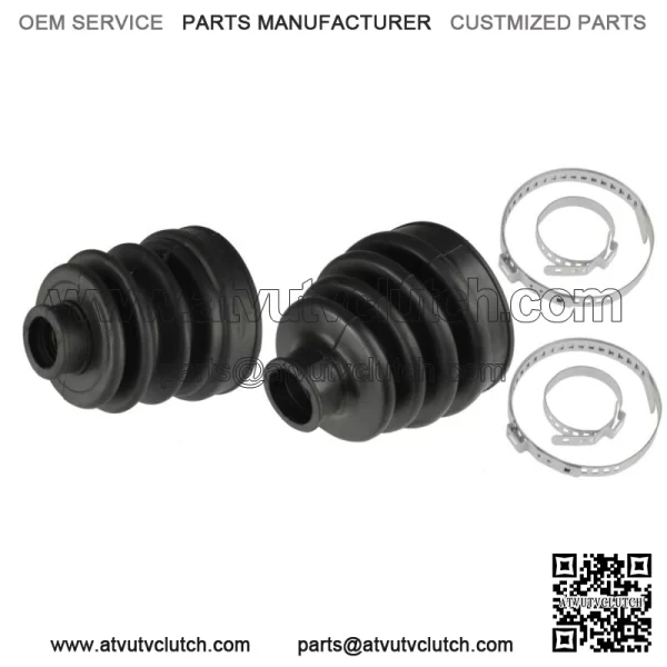 Rear Axle Outer And Inner CV Boot Kit for Yamaha Rhino 700 YXR700F Fi 2008-13(For: Yamaha Rhino 700)