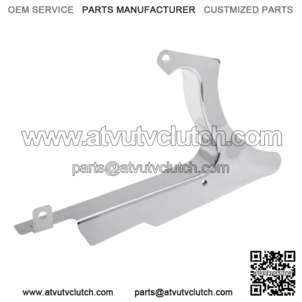 Drag Specialties Chrome Rear Lower Belt Guard Cover Trim Harley 07-2017 Softail (For: Harley-Davidson)