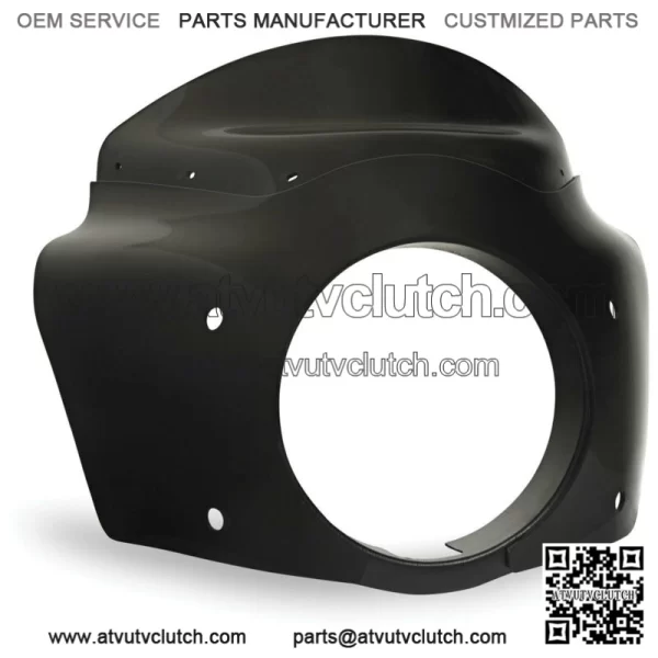 Memphis Shades Gloss Black Road Warrior Fairing M8 Harley 18+ Softail FLSB FLSL (For: Harley-Davidson)