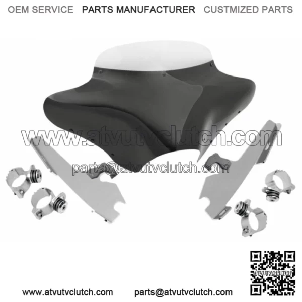 Memphis Shades Batwing Fairing Windshield Harley Dyna Wide Glide Softail FXST (For: Harley-Davidson)