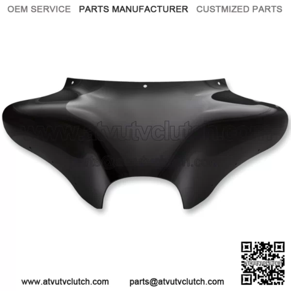 Memphis Shades Black Batwing Front Fairing Harley Touring Bagger Road King FLHR (For: Harley-Davidson)