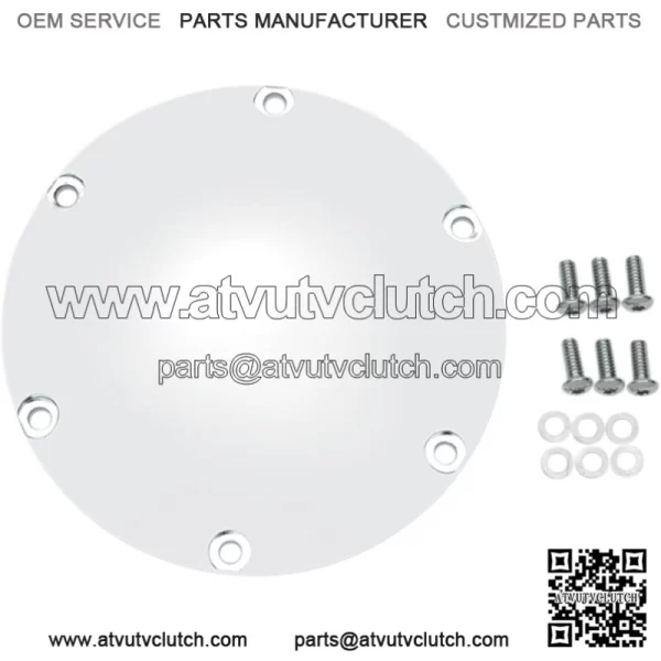 Drag Specialties Derby Cover Accent Smooth Domed Chrome 04+ XL Harley Sportster (For: Harley-Davidson)