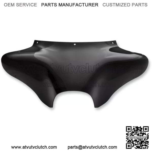 Memphis Shades Black Batwing Fairing Mounting Kit Package Harley Touring FLHR (For: Harley-Davidson)