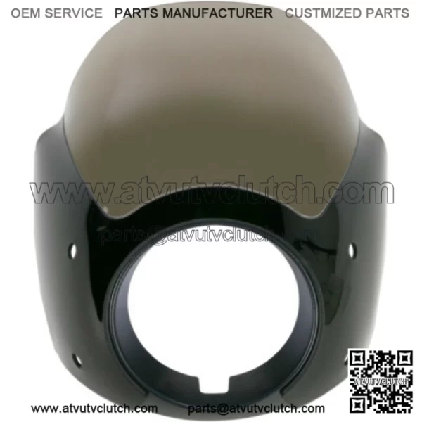 Memphis Shades Gloss Black Cafe Fairing M8 Harley 96+ XL M8 Softail FXBB FXLR (For: Harley-Davidson)