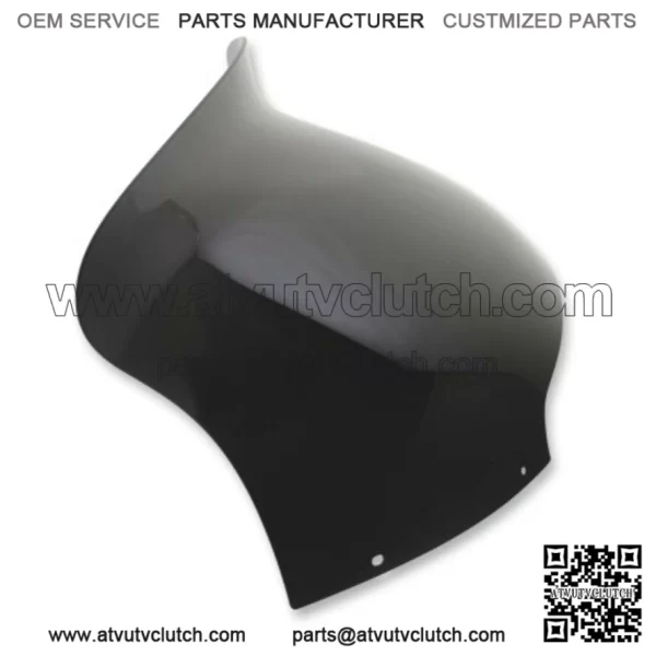 Memphis Shades 10" Dark Black Smoke Spoiler OE Windshield Harley 15+ Road Glide (For: Harley-Davidson)