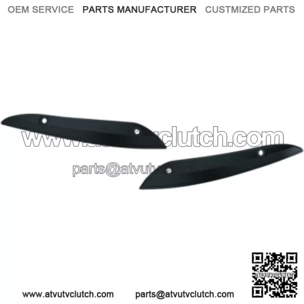 Kuryakyn Gloss Black Side Trim Accent Windshield Fairing Harley Road Glide FLTR (For: Harley-Davidson)
