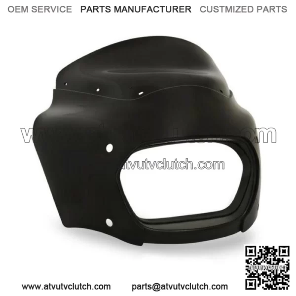 Memphis Shades Gloss Black Road Warrior Fairing Harley 18+ Softail Fat Bob FXFB (For: Harley-Davidson)