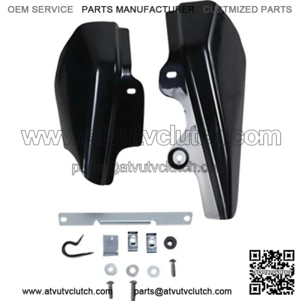 Drag Specialties Frame Mounted Heat Deflectors OE 58022-07A Harley 01-08 Touring (For: Harley-Davidson)