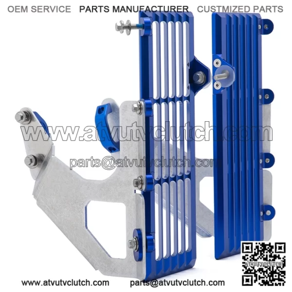 Motorcycle MX Aluminum Radiators Guard For Yamaha WR250F 20-23 YZ250F 19-23 YZ250FX 20-23 WR450F 19-23 YZ450F 18-23 YZ450FX 19-23 - Image 2