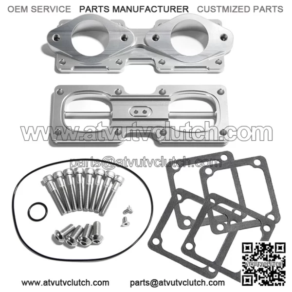 Intake Manifold Kit & Carburetor Boot 36mm-41mm for Yamaha YFZ350 Banshee 1987-2006 - Image 2