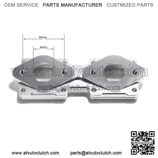 Intake Manifold Kit & Carburetor Boot 26mm-30mm for Yamaha YFZ350 Banshee 1987-2006 - Image 3