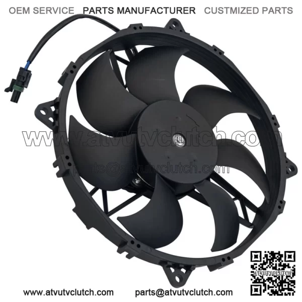 for Polaris Ranger 800 RZR S 800 EFI 760cc 2009-2014 Radiator Cooling Fan Motor - Image 3