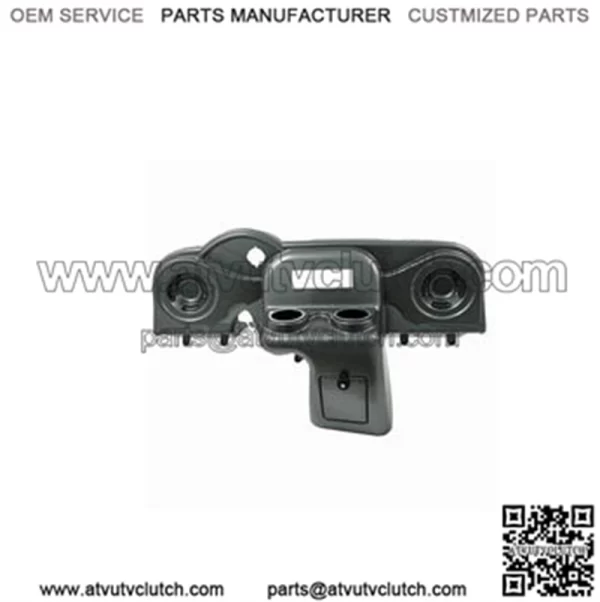 EZGO RXV Elite Radio Console Carbon Fiber Weave Dash 2008 up