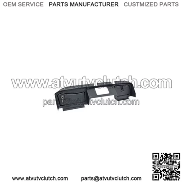 EZGO RXV Tectured Black Dash Cover With Locking Doors 2016+