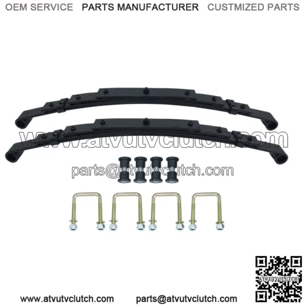 New Golf Cart Rear Heavy Duty Spring Kit 4-Leaf Fits 1994-2009 EZGO TXT