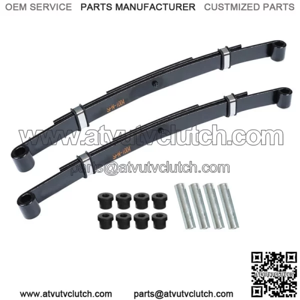 Heavy Duty Rear Leaf Springs Fit For Ezgo TXT GAS 1996-2013 Golf Cart Set of 2