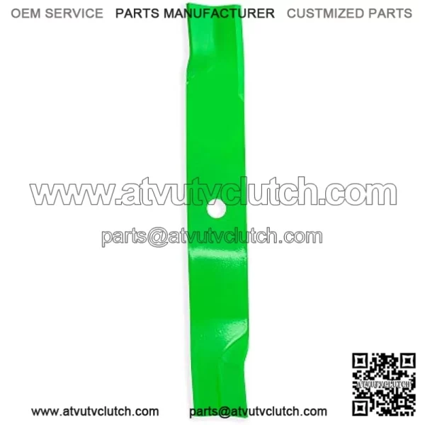 Lawn Mower Blade for John Deere 60 inch Deck 1025R 1026R 1550 TCU15881 M128485 M131958 (High-Lift) 9 Pack - Image 3