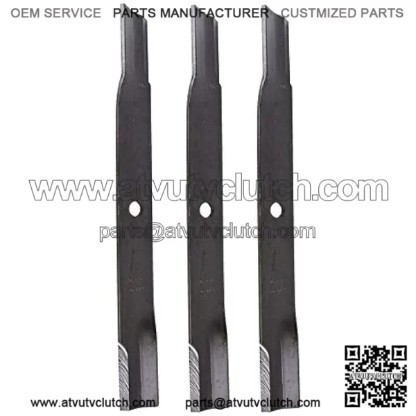 OEM High Lift Blade 3 Pack John Deere 72 172 272 F 910 911 915 925 2520 2720 3120 3203 3320 3520 3720 4005 M141786