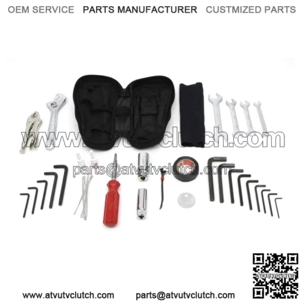 On The Go Harley Softail Tear Kidney Drop Tool Box Roll Kit Engine FXST FLST (For: Harley-Davidson)