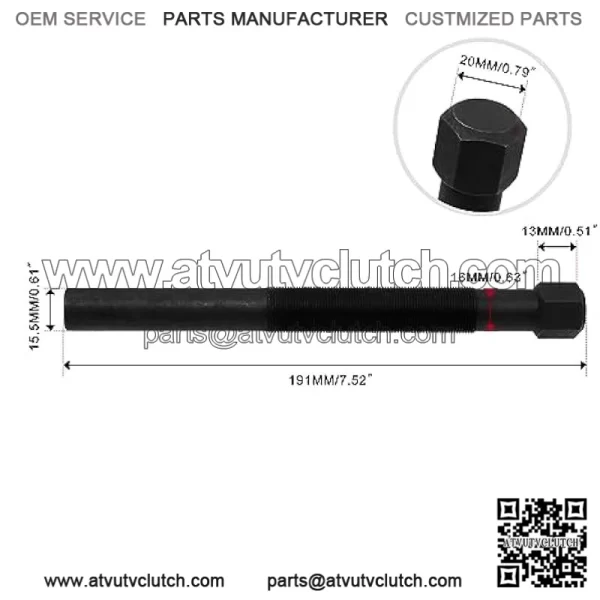 Heavy Duty Primary Clutch Removal Tool Clutch Puller John Deere Gator Accessories Compatible with John Deere Gator 4x2 4x4 6x6 with Team Primary Replaces JDG11200 and PCP-20 - Image 2