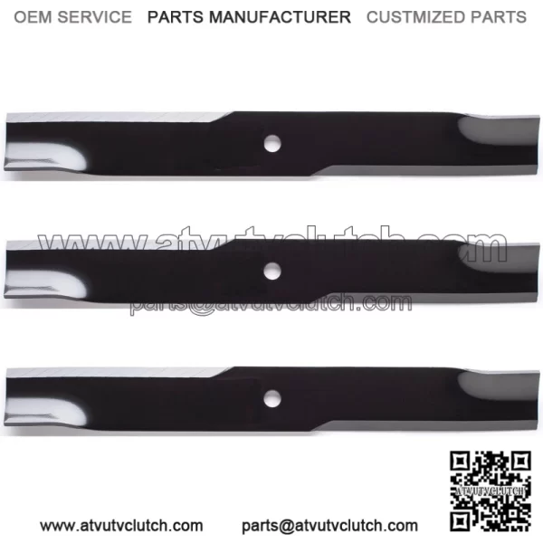 3PK 91-509 Heavy Duty Blades for 60" Hustler Super Z, XR-7, Z