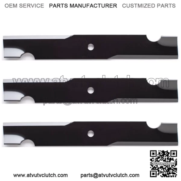 3PK 91-184 Heavy Duty Blades for 54" Toro 103-2508, 103-2518, 103-2528