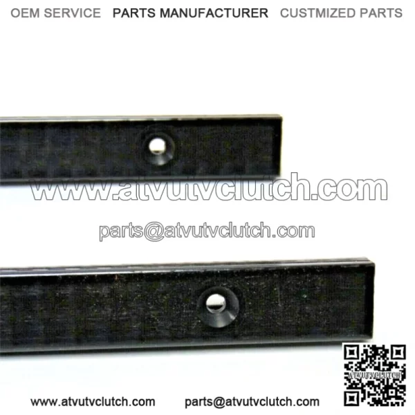 2 OEM Sliders Slide Rails Wear Strips 137" Track & Shorter 2604-257 - Image 2