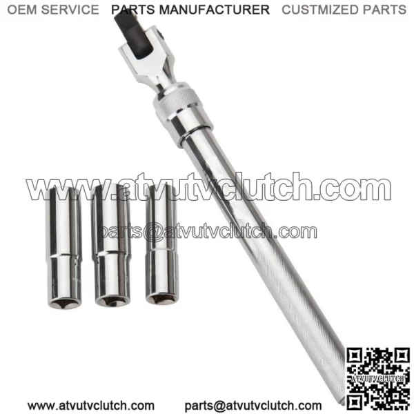 TUSK EXTENDABLE UTV LUG WRENCH KIT RZR General RS1 XP XP4 X3 Maverick Sport For: More than one vehicle