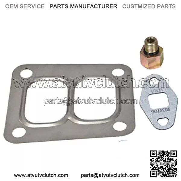 J536309 Turbo Charger with Mounting Gaskets Fits Case-IH 7150 7250 8950 2155 - Image 3