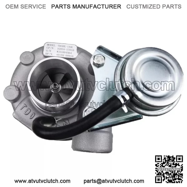 New Turbo TD04HL-13GK 49189-00910 for Kubota V3800 Engine Bobcat T750 - Image 5