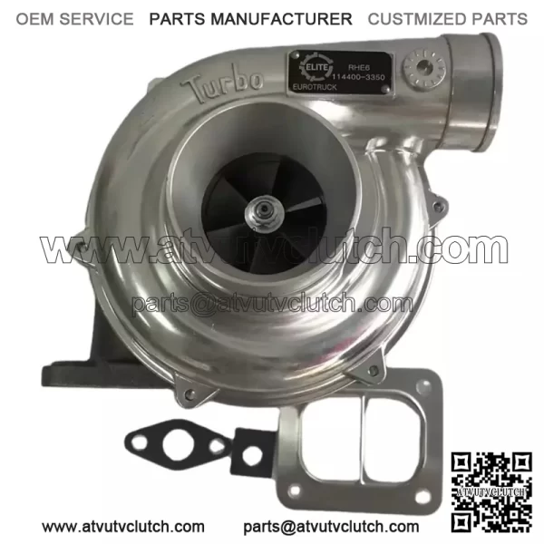 Turbo RHE61 Turbocharger 114400-3350 for Isuzu Hino 6BG1TQJ Hitachi EX450-5 - Image 2