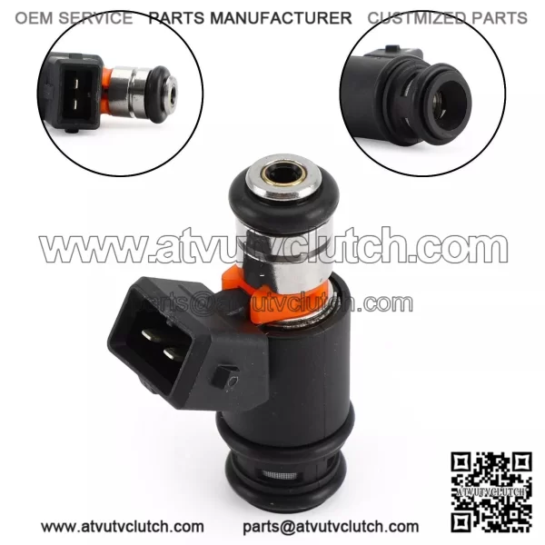 1P Fuel Injectors 021906031D Fit VW Golf Jetta 1999-02 EuroVAN 97 99-00 2.8L F8 - Image 2