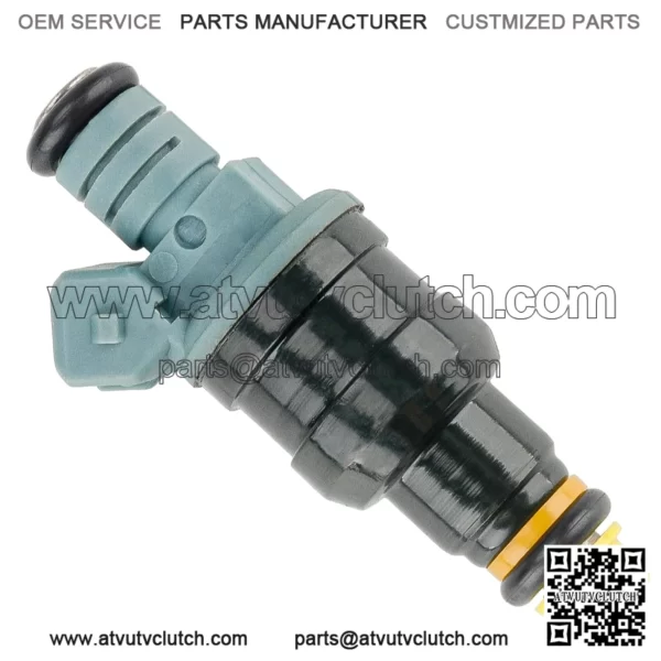 Fuel Injectors Compatible with 1995-1996 E350 Econoline Club Wagon 7.5L,1991-1996 F250 7.5L,1993-1995 Mustang,1991-1997 F350 7.5L,1995-1996 E350 Econoline 7.5L,Replace FJ699 F1TZ9F593C