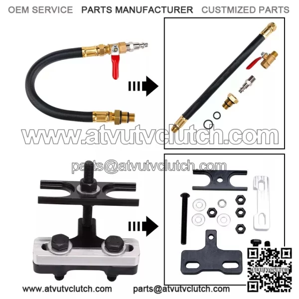 LS engine valve spring compression tool with test tube - Image 3